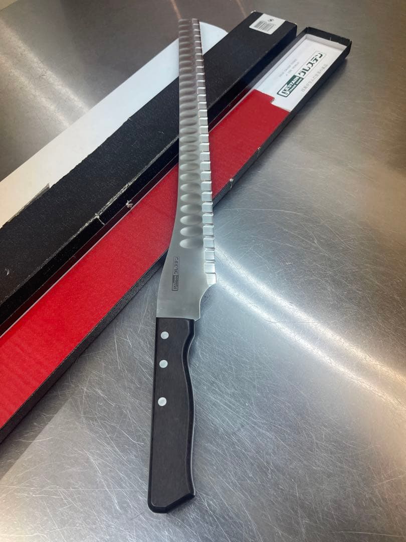 【新品未使用】グレステンサーモンスライサーカステラ　ケーキスライサー　345GC