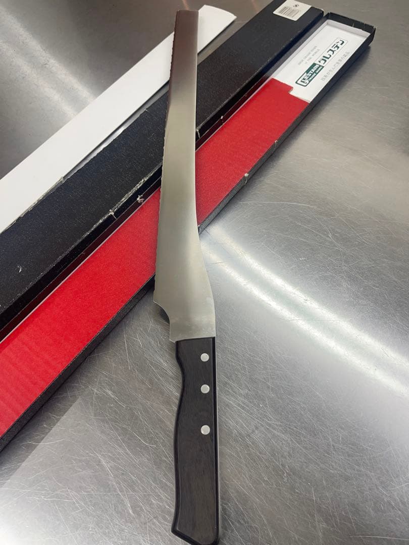 【新品未使用】グレステンサーモンスライサーカステラ　ケーキスライサー　345GC