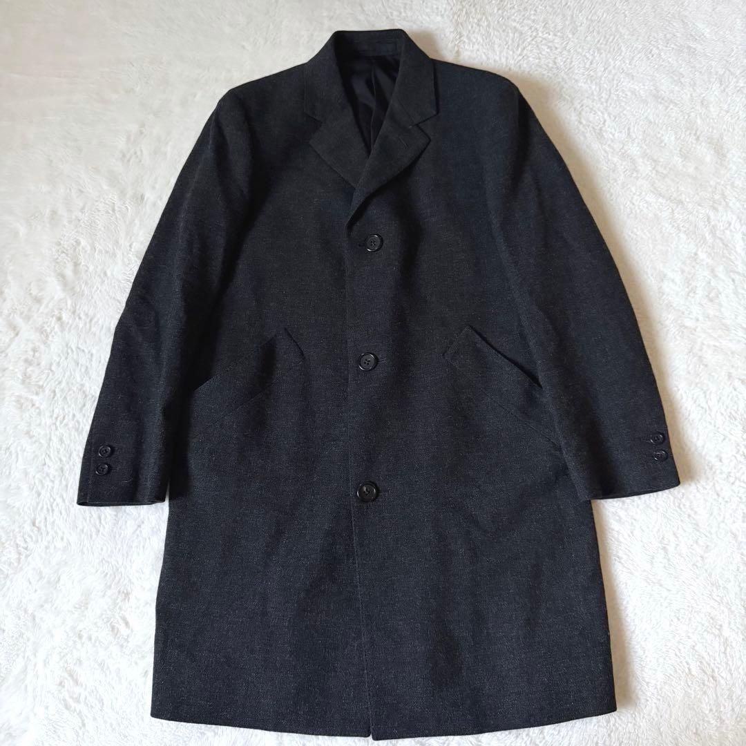 マーガレットハウエル フォックスブラザーズ ウール チェスター コート S