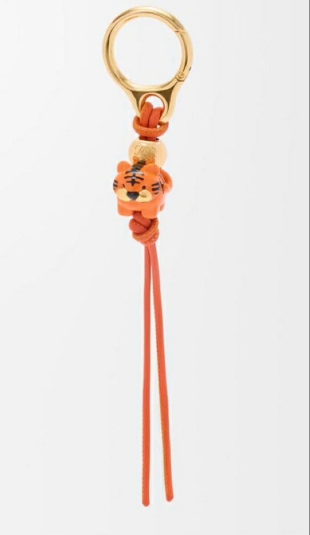 LOEWE 2025 タイガー ダイス チャーム オレンジ 限定品