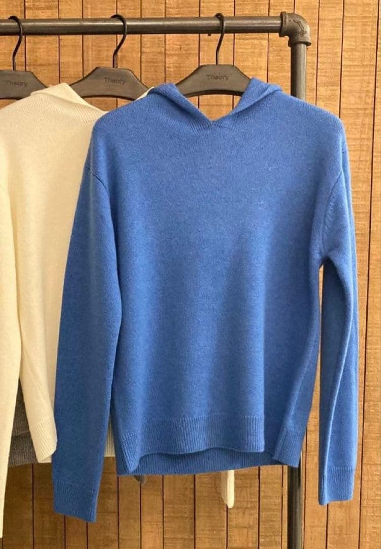 セオリー　カシミヤ　ウール　ニット　セーター　パーカー　フーディ