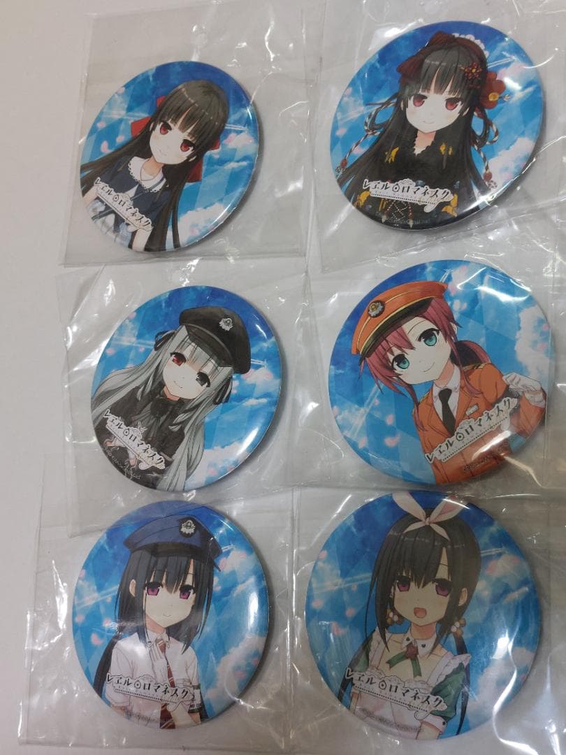 レヱル・ロマネスク origin　コラボカフェ　缶バッジ　まいてつ