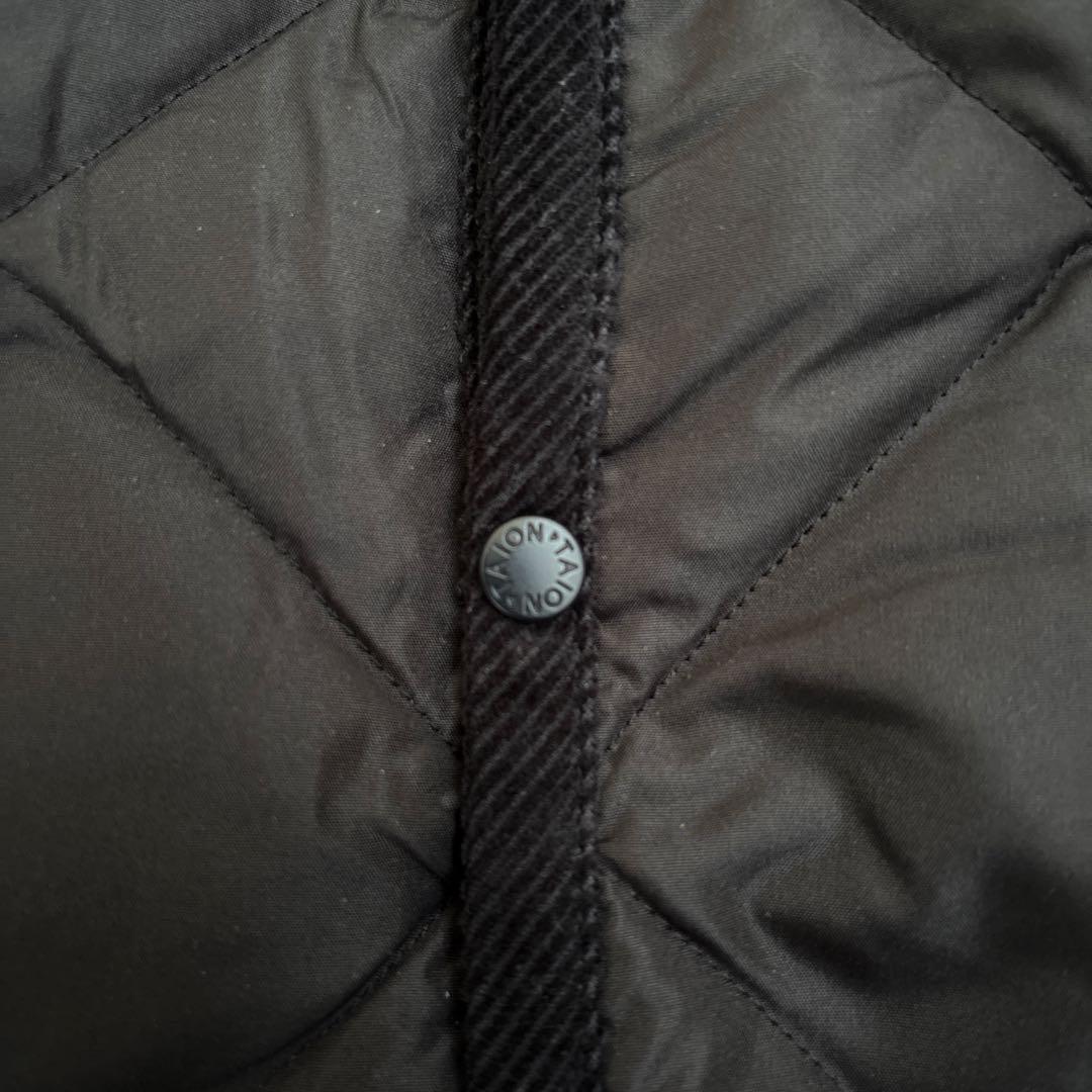 TAION シティ ダウンカーディガン　XL ブラック❣️最終値下げ！