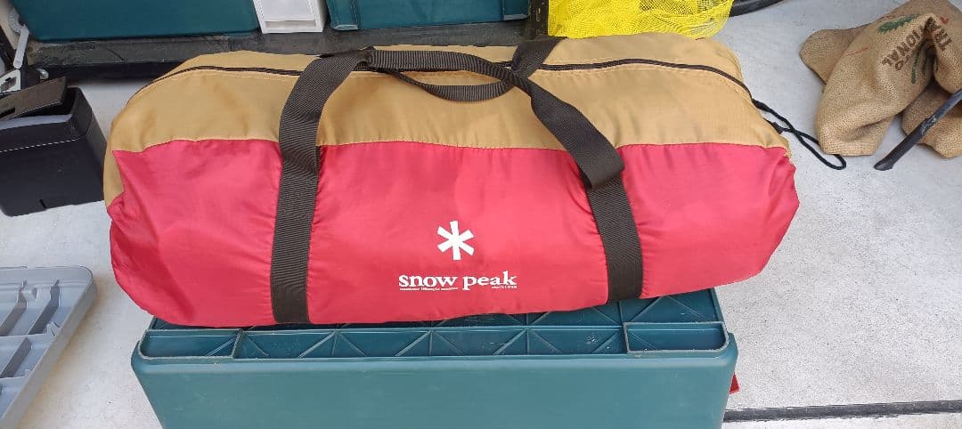  Peak アメニティードーム SDE-001 赤/ベージュ