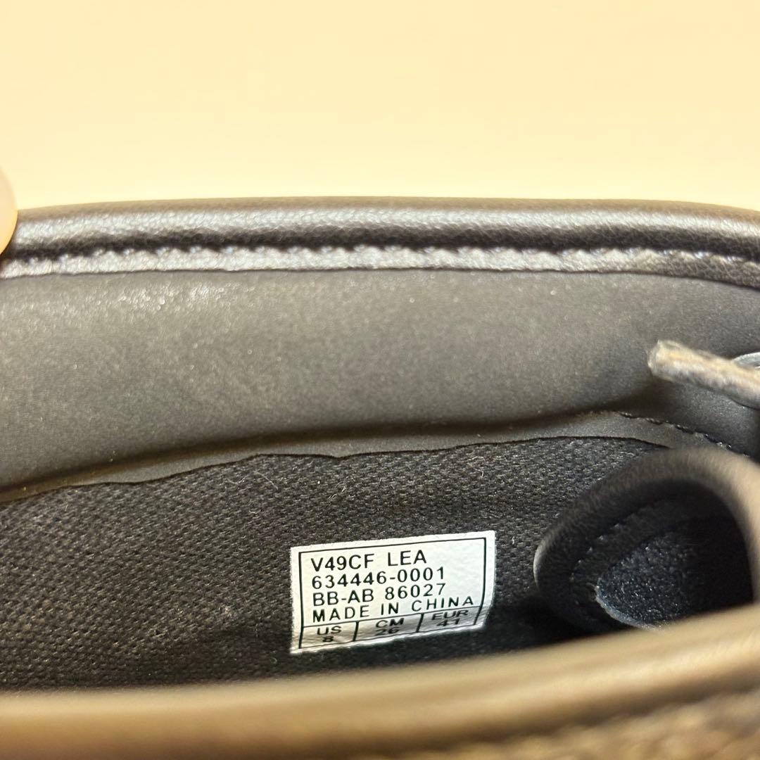 (美品)VANS チャッカブーツ 黒 レザー 26cm