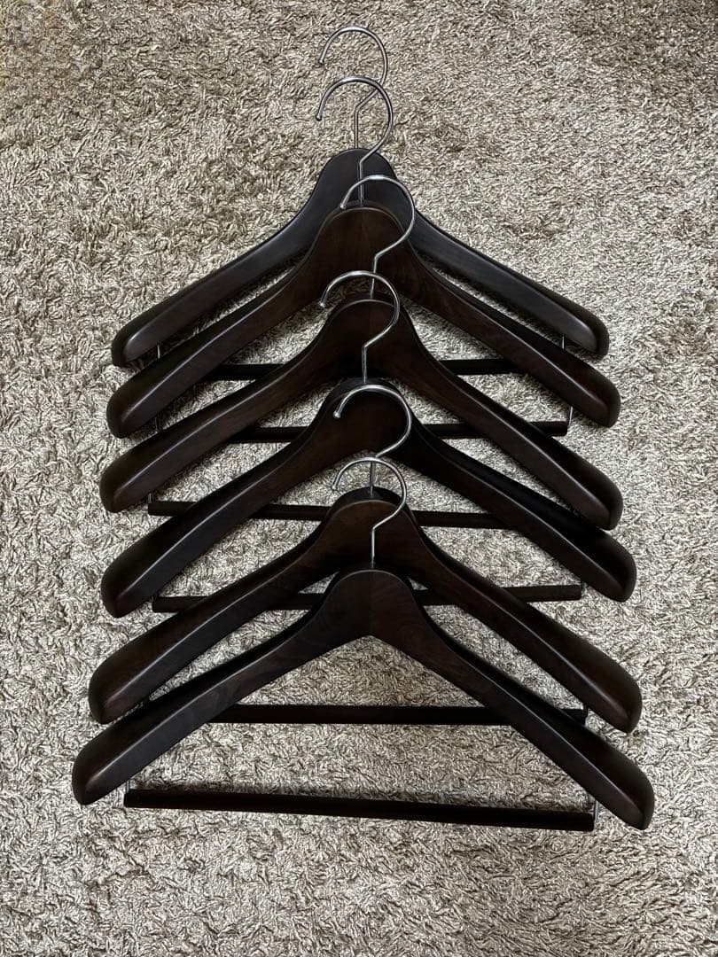 ナカタハンガー　メンズ　スーツハンガー　6本セット