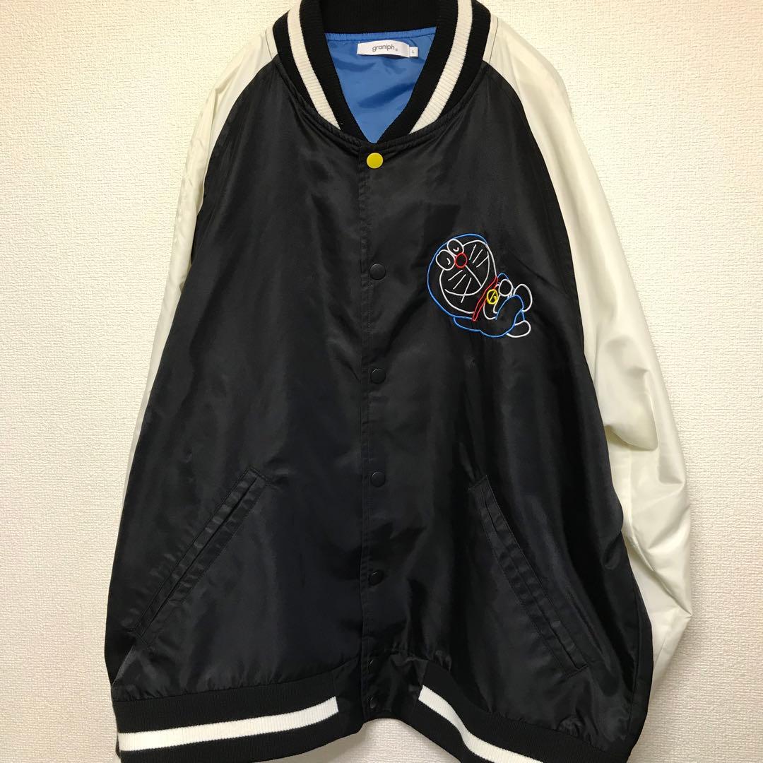 人気アイテム【グラニフ】ジャケット/ドラえもん/スカジャン/ナイロン