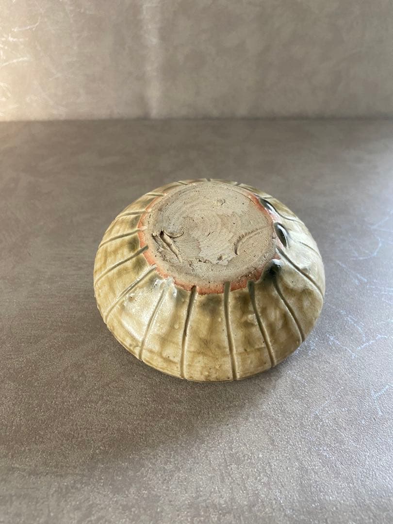 古瀬戸水滴　加藤宇助 作　共箱