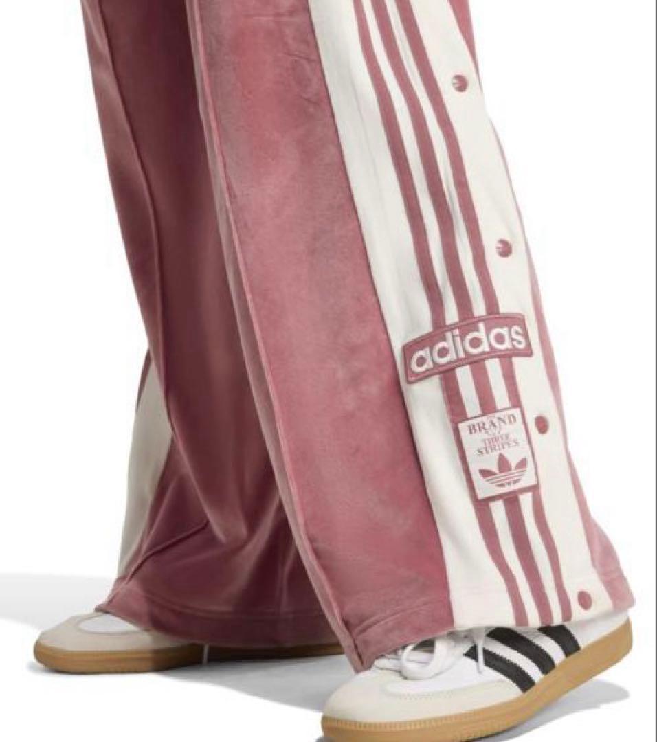adidas ADIBREAK velour TT ピンク⭐︎重盛さと美⭐︎Mサイズ