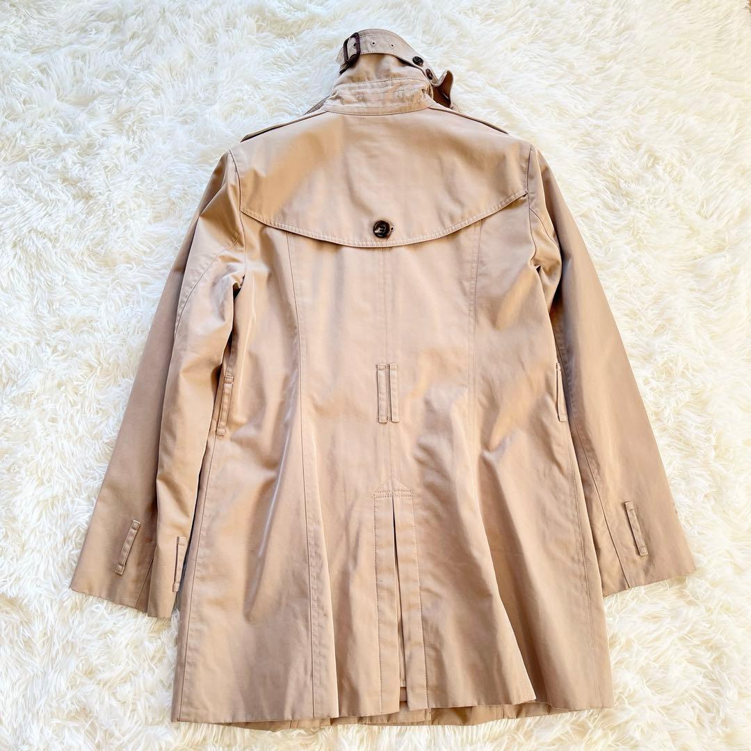 バーバリー　トレンチコート　ベージュ　ノバチェック　ベルト