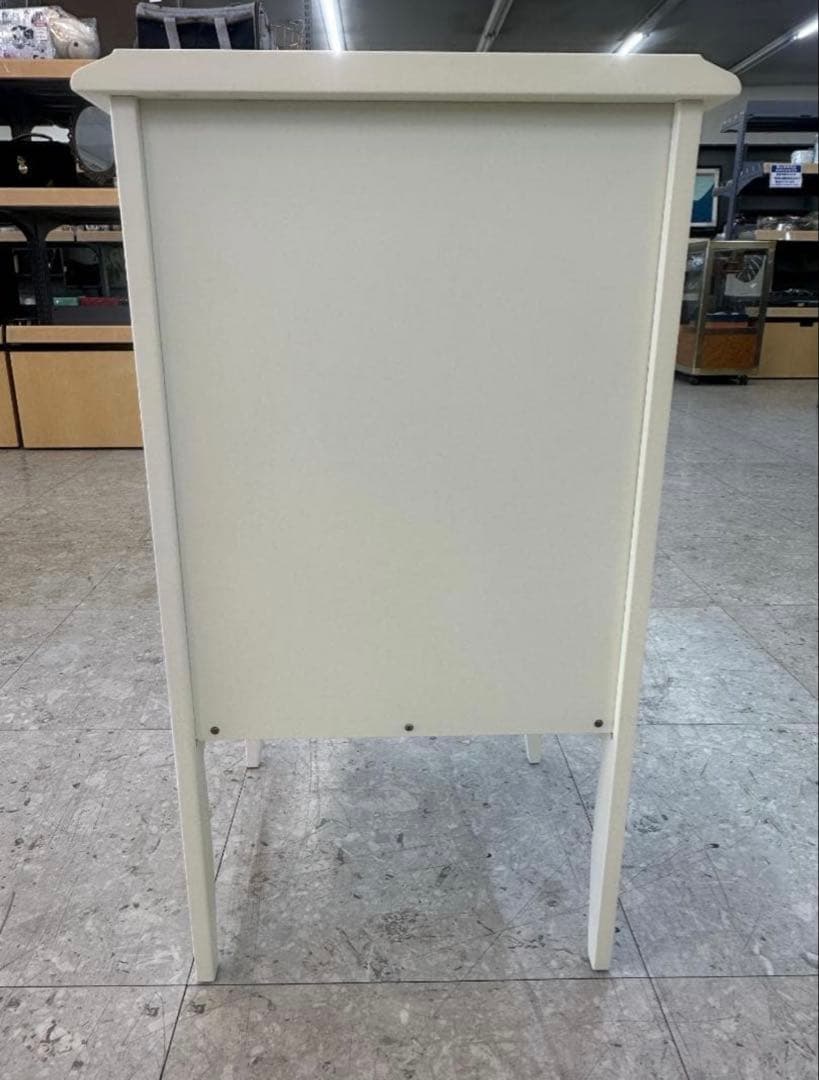 Francfranc リリオチェスト　ホワイトウッドチェスト 3段