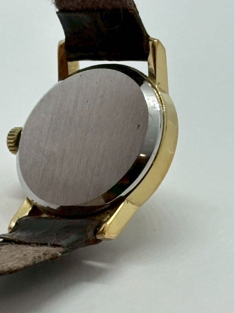 オメガ OMEGA 腕時計　黒 手巻き レディース ゴールド