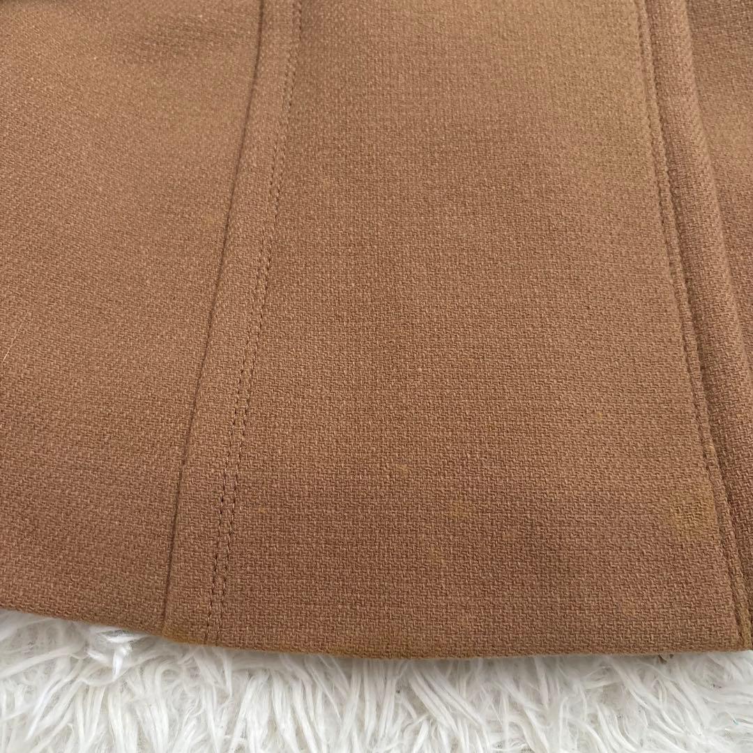 バーバリーブルーレーベル　コート　ベルト　ロゴボタン　ベージュ　三陽商会