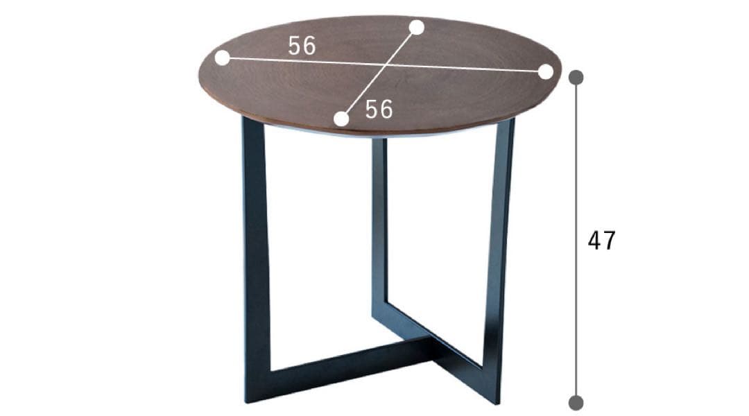 GARTのサイドテーブルBOL（ボル）