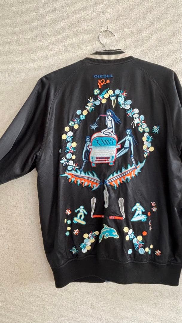 ディーゼル DIESEL リバーシブルスカジャン M