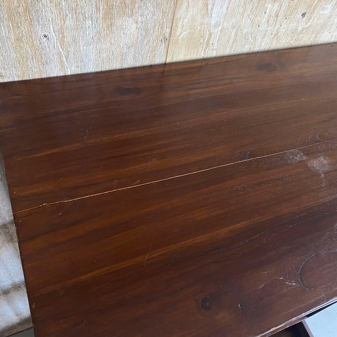 オープンシェルフ　オープンラック　木製　ヴィンテージ アジアン家具