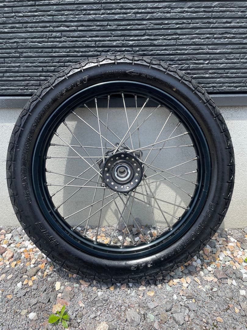 とも　SR ブラックスペシャル　純正前後タイヤホイールセット