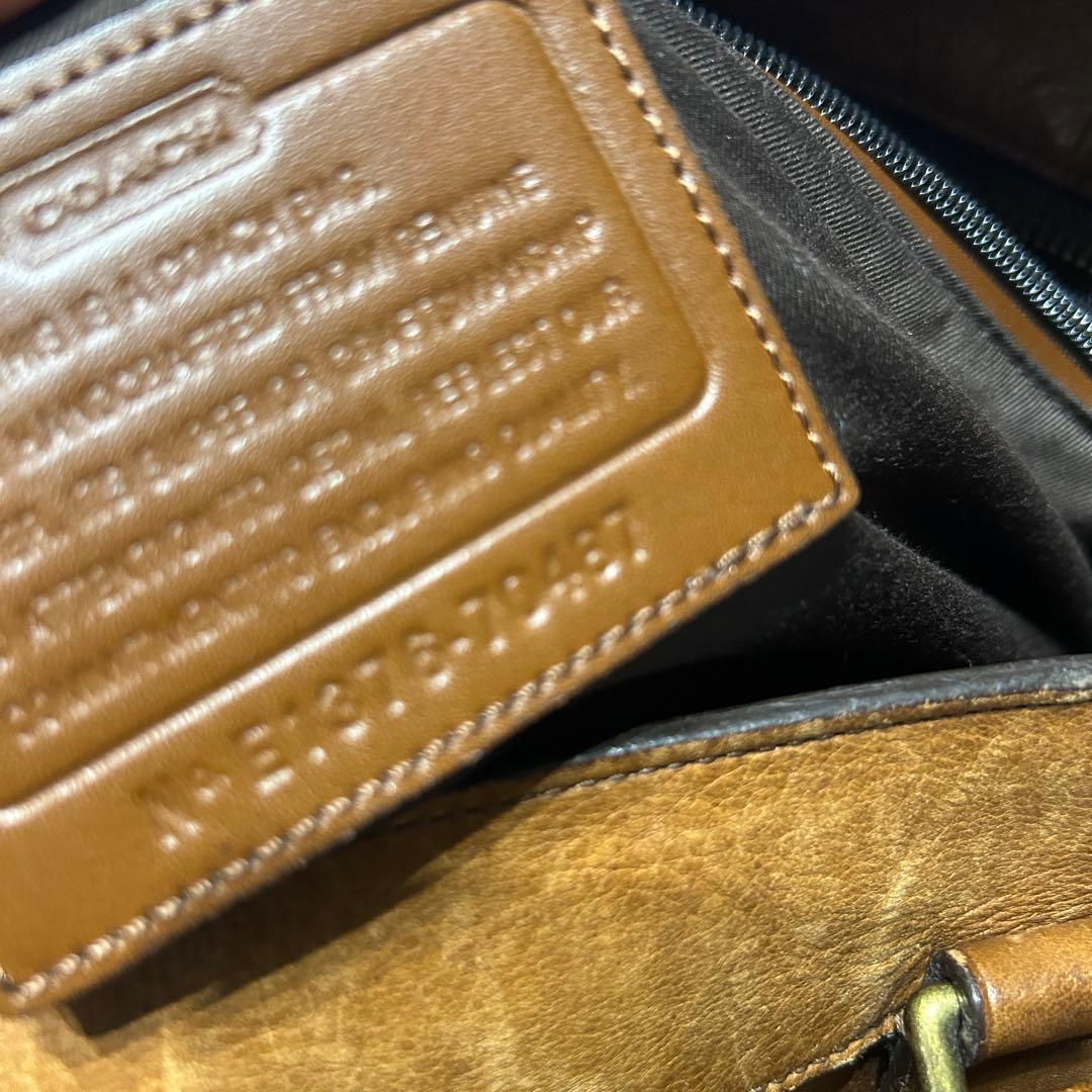 コーチ COACH ブラウン トートバッグ トラベルバッグ ヴィンテージ 茶