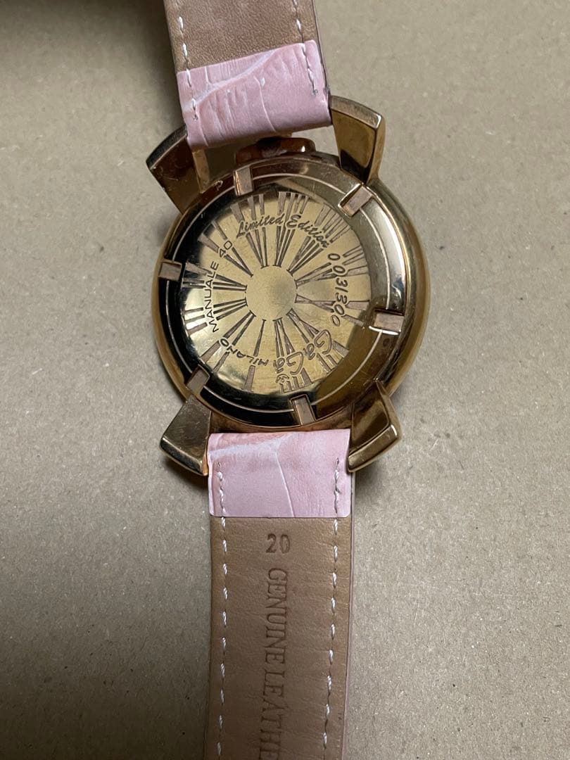 GaGa Milano アナログ腕時計 ピンク