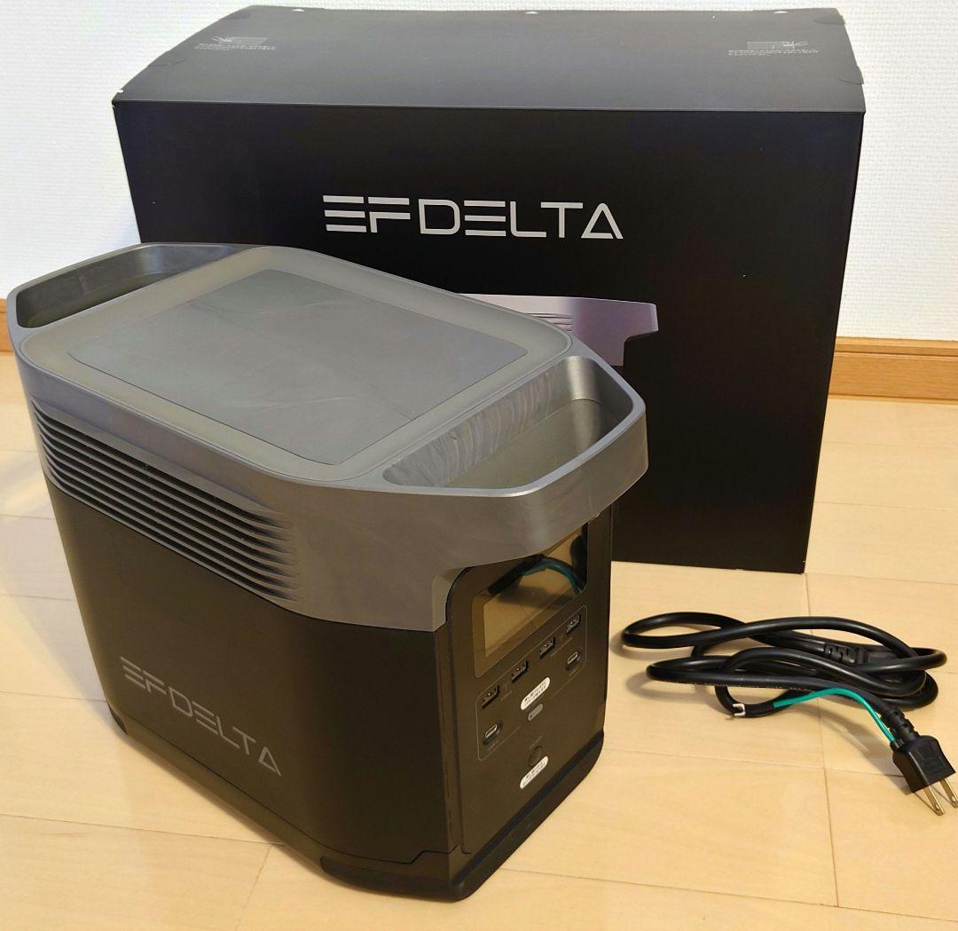 【中古】ECOFLOW ポータブル電源 DELTA 1300-JP