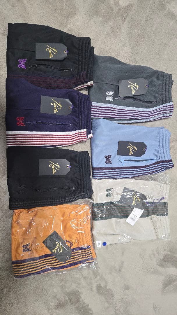 Needles ストレート トラックパンツ XS 新古品 ニードルス