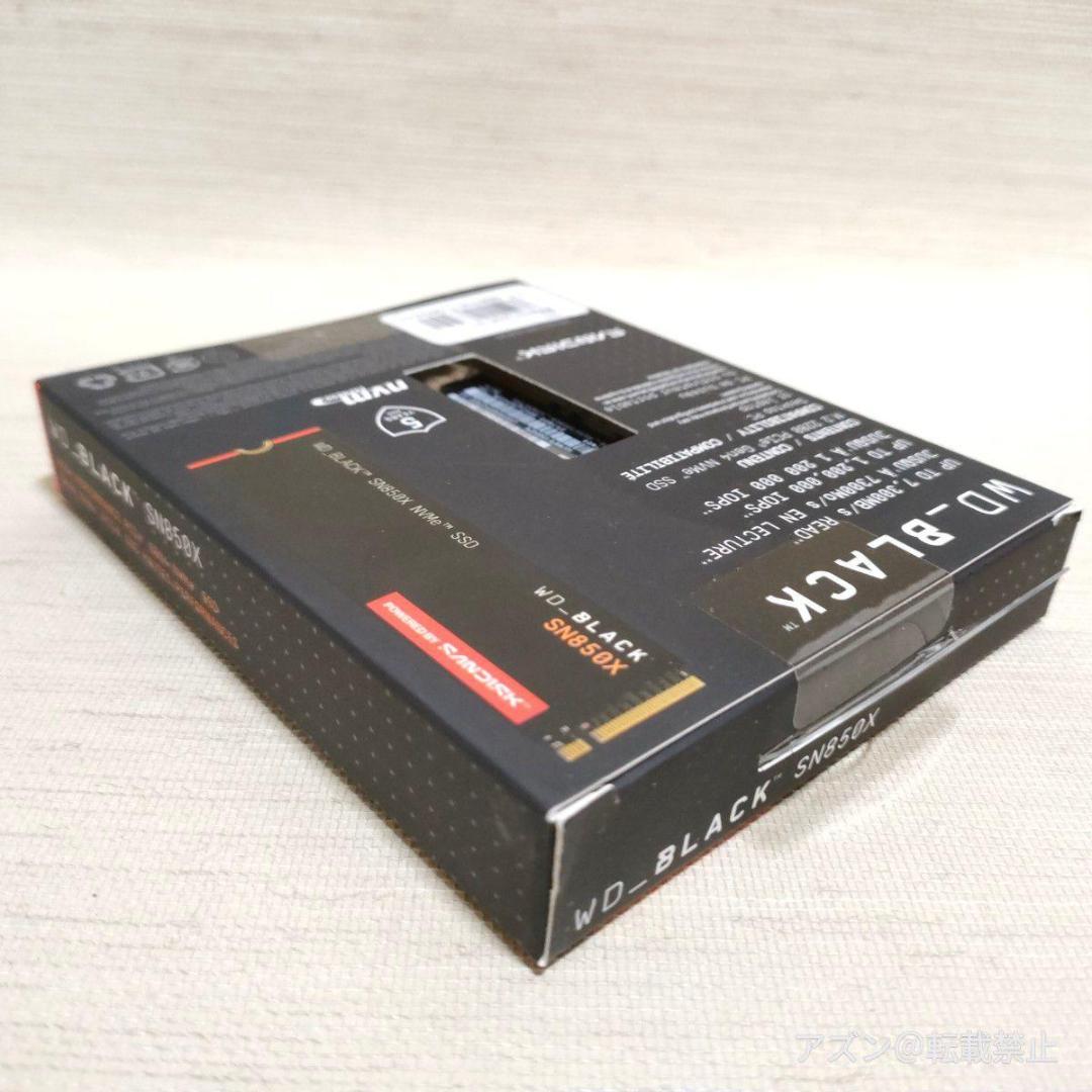内蔵型SSD WD BLACK SN850X M.2 SSD 4TB NVMe PCIe Ge