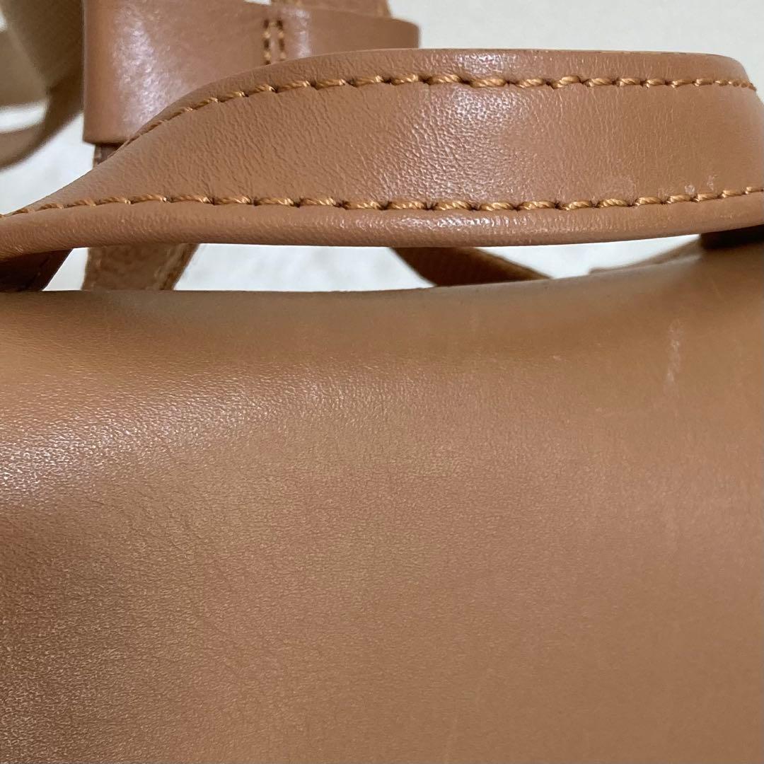 美品♡ ロンシャン ル フローネ レザー リュック バックパック ブラウン