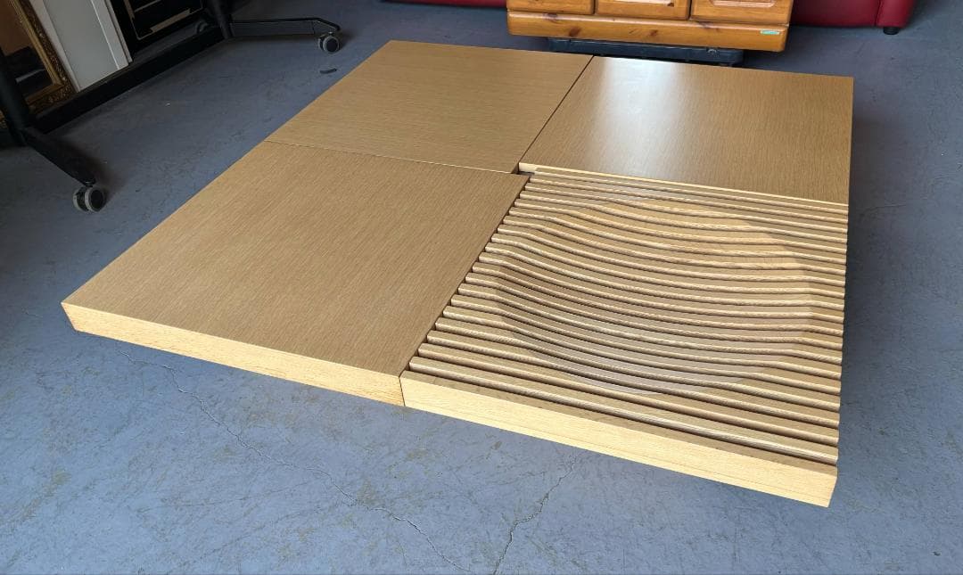 最高級 CONDE HOUSEロースライドテーブル 120cm Used