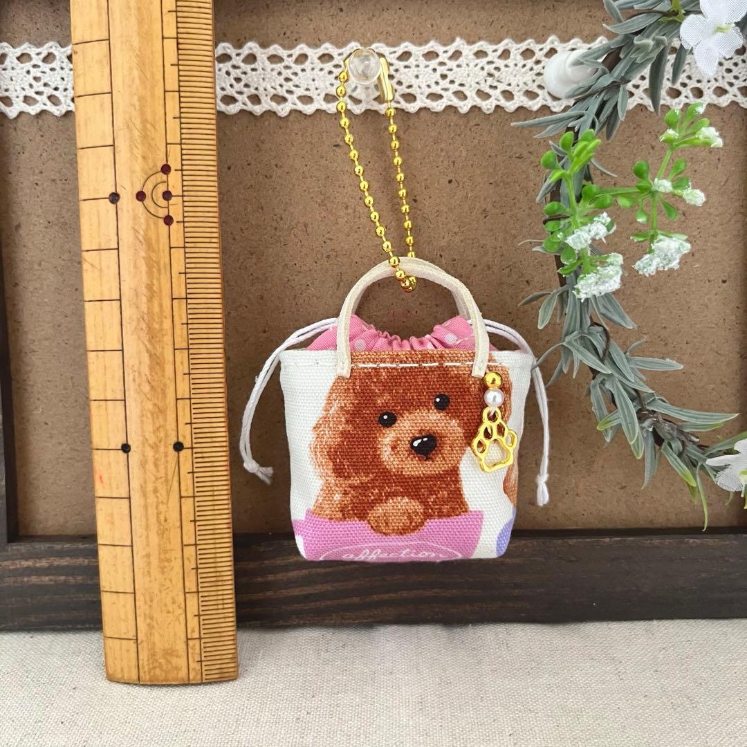 2408-12 ミニチュア巾着トートサシェ 香り袋　SOLD→ご注文承ります♡