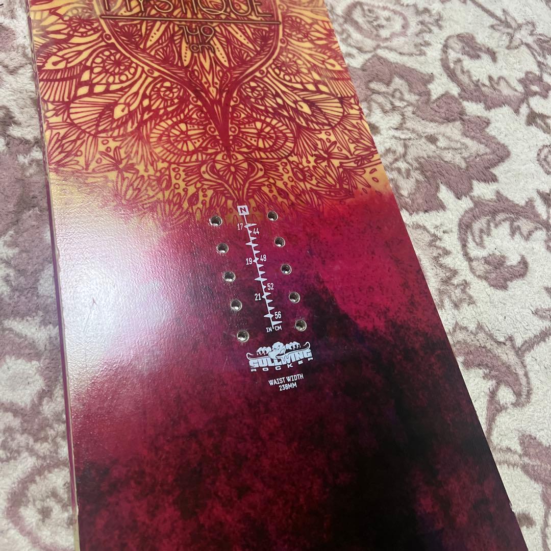 超美品 NITRO MYSTIQUE 149cm ダブルキャンバー レディース