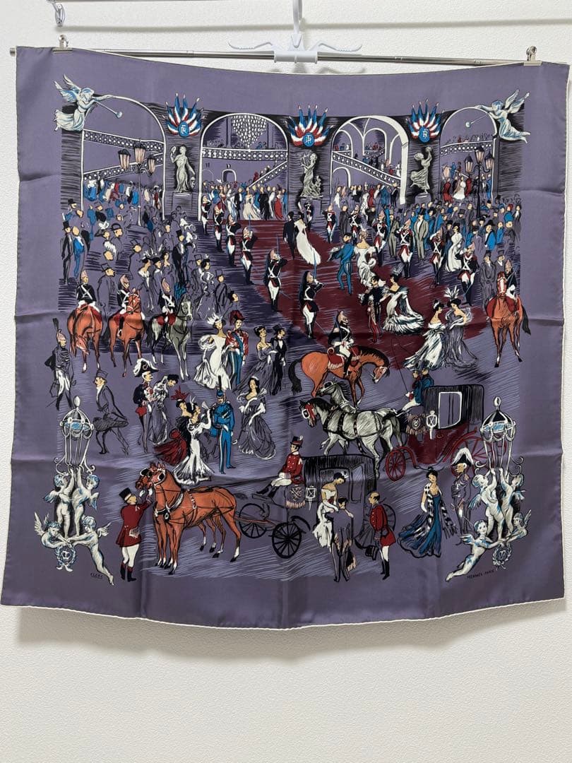 エルメス　スカーフ　カレ90 Le Bal