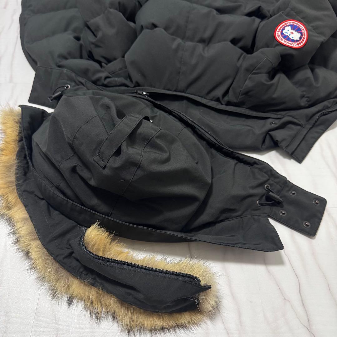 美品✨L相当 カナダグース チェルシーパーカー 3way ダウンジャケット 黒