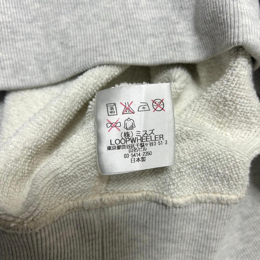 LOOPWHEELER ループウィラー　パーカー　プルオーバー　オートミール　M
