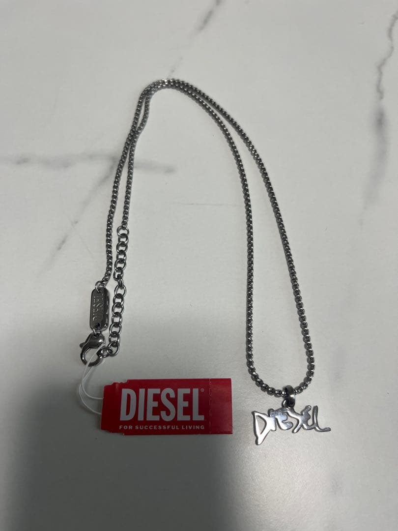 【廃盤モデル】 DIESEL ペンダントネックレス