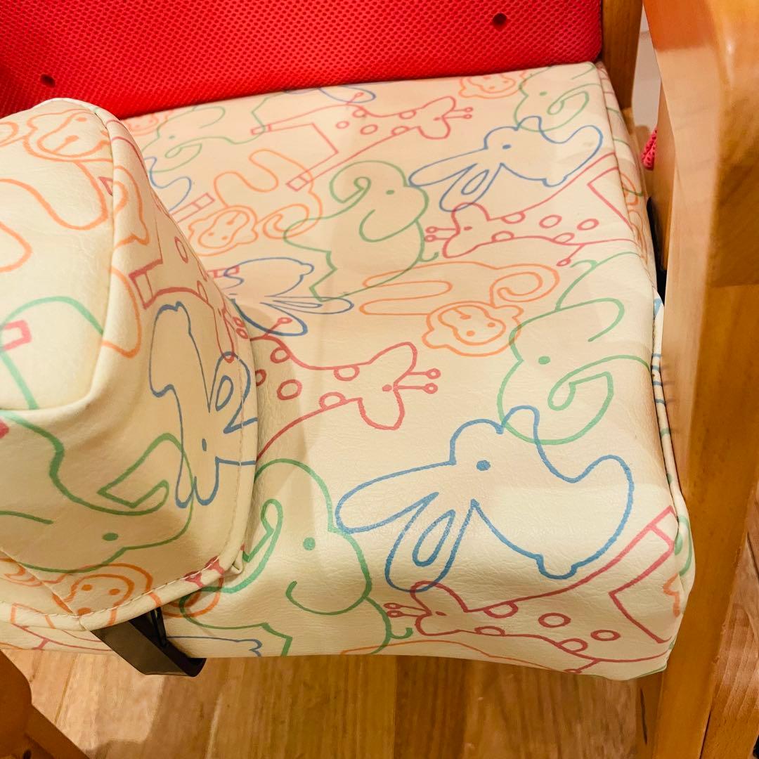 バンビーナ チェア 障害児座位保持椅子 高さ調節 肘置き調節 ビニールレザー