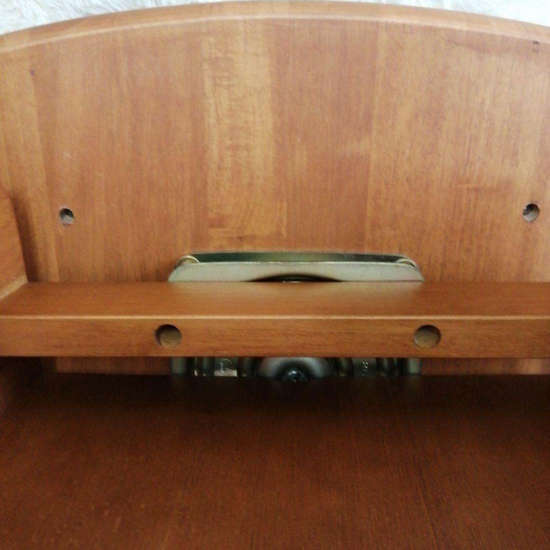 天然木アーム付き回転チェア