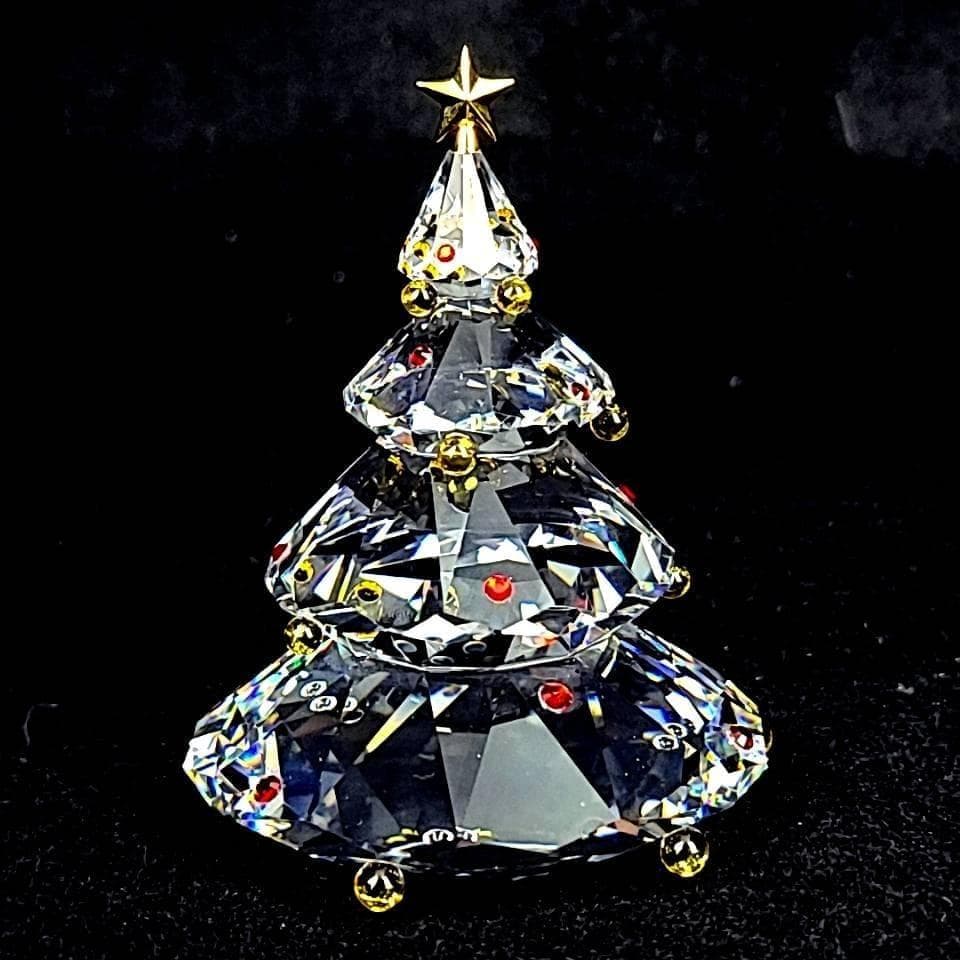 ・美品・スワロフスキー　クリスマスツリー　星柄　限定商品　箱つき 1