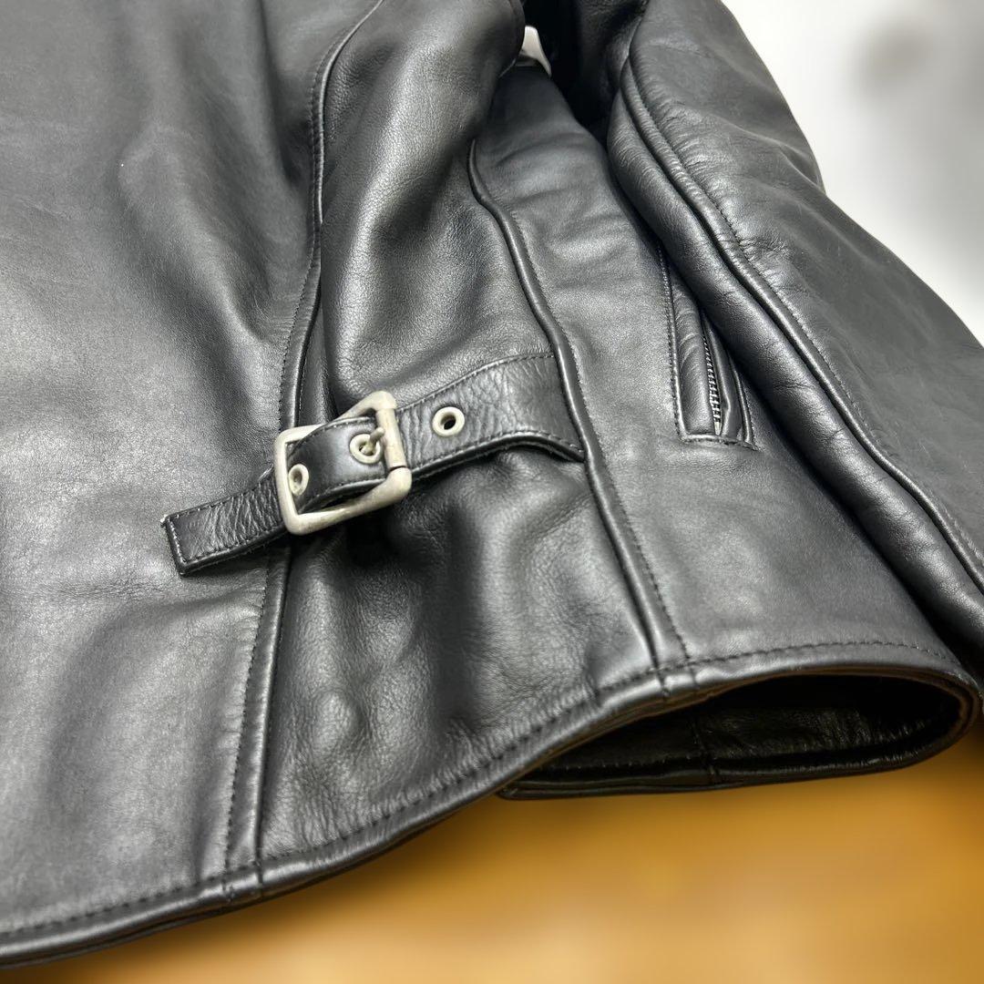 6728 【美品】デイトナ シングルライダースジャケット DL-001 XL