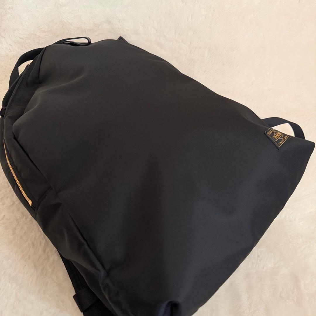 PORTER GIRL SHEA DAYPACK リュック　黒　PC収納 A4可