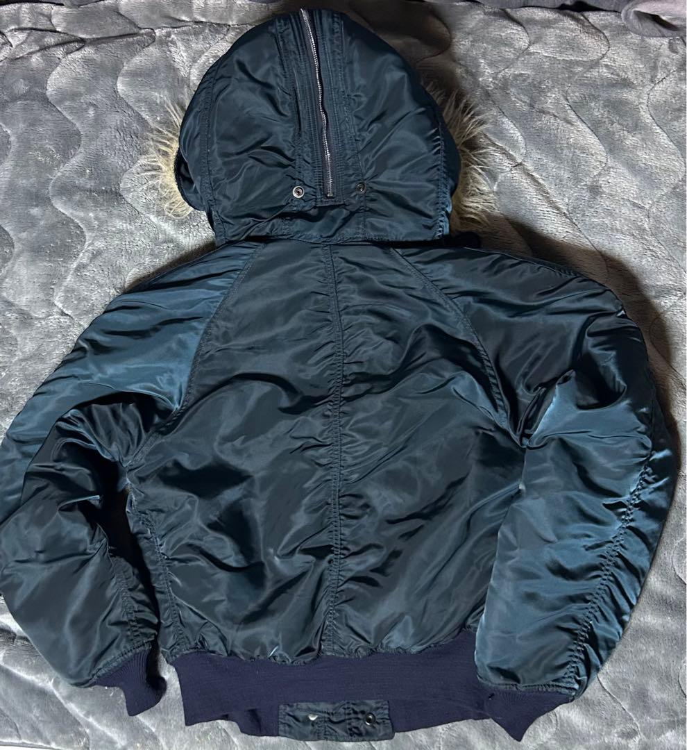 90s アメリカ製 アルファalpha N2-B フライトジャケット N2B M