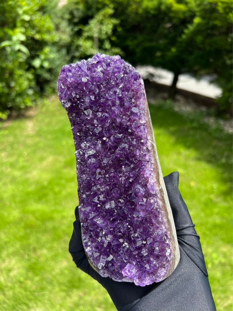 A723 高品質アメジストドーム クラスター ウルグアイ産 パワーストーン