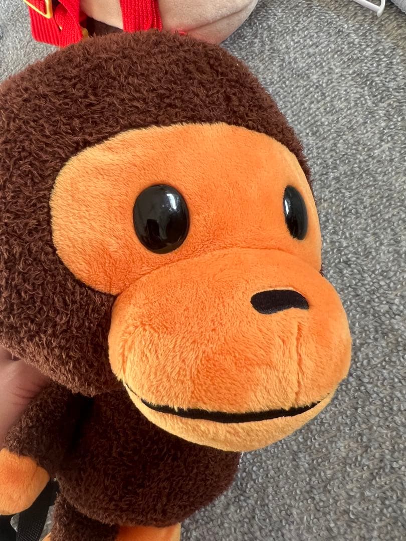 BABY MILO PLUSH BACKPACK BAPE 猿 バックパック