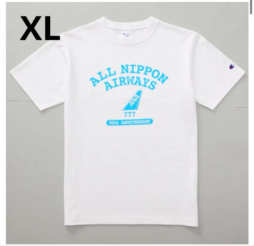 ANA Champion 777デザインTシャツ XL ホワイト 新品未使用