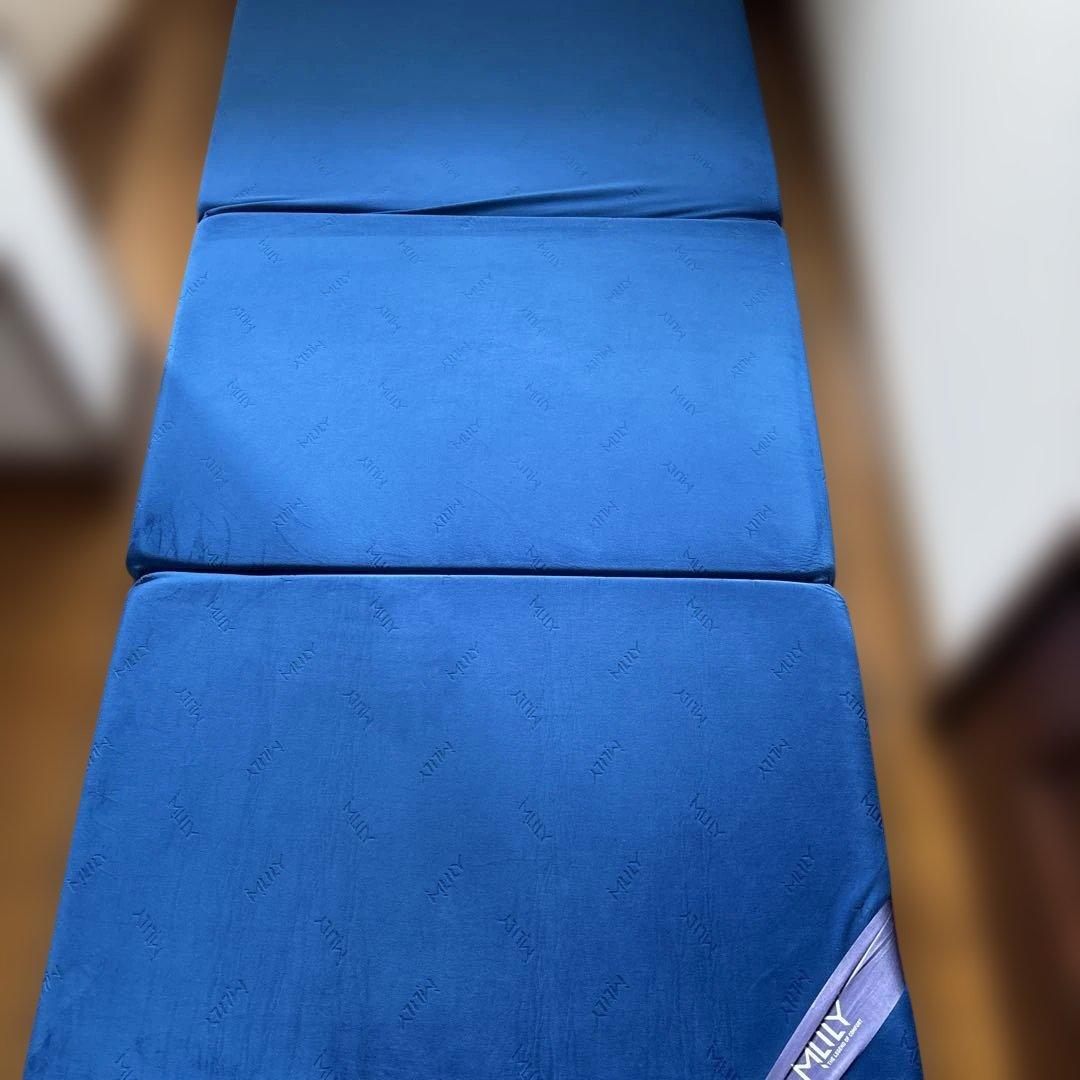 MLILY エムリリー 優反発 マットレス シングル 折り畳み 厚さ8cm