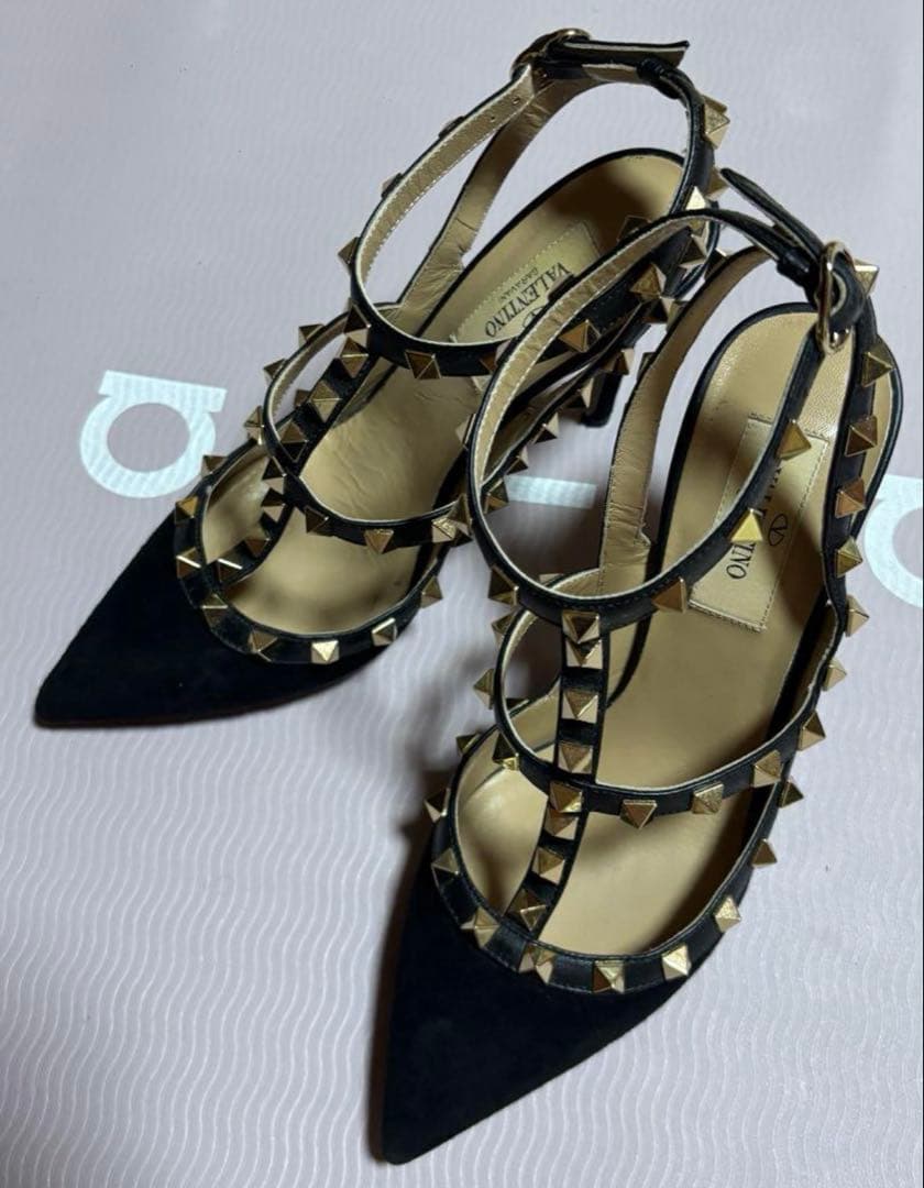 VALENTINO ロックスタッズパンプス 36