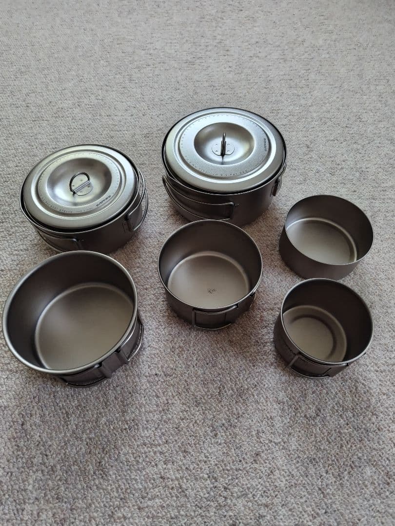 EVERNEW チタン クッカーセット