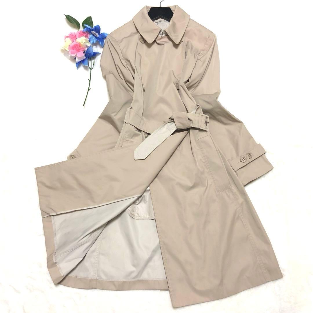 未使用級　マックスマーラ　studio　トレンチコート　ベージュ　赤タグ