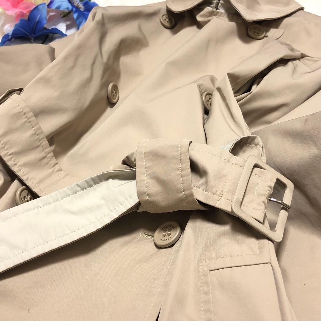 未使用級　マックスマーラ　studio　トレンチコート　ベージュ　赤タグ
