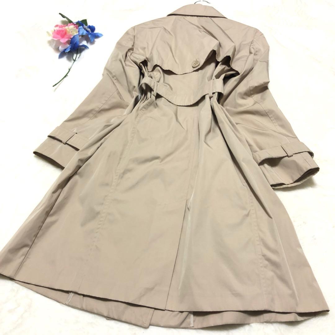未使用級　マックスマーラ　studio　トレンチコート　ベージュ　赤タグ