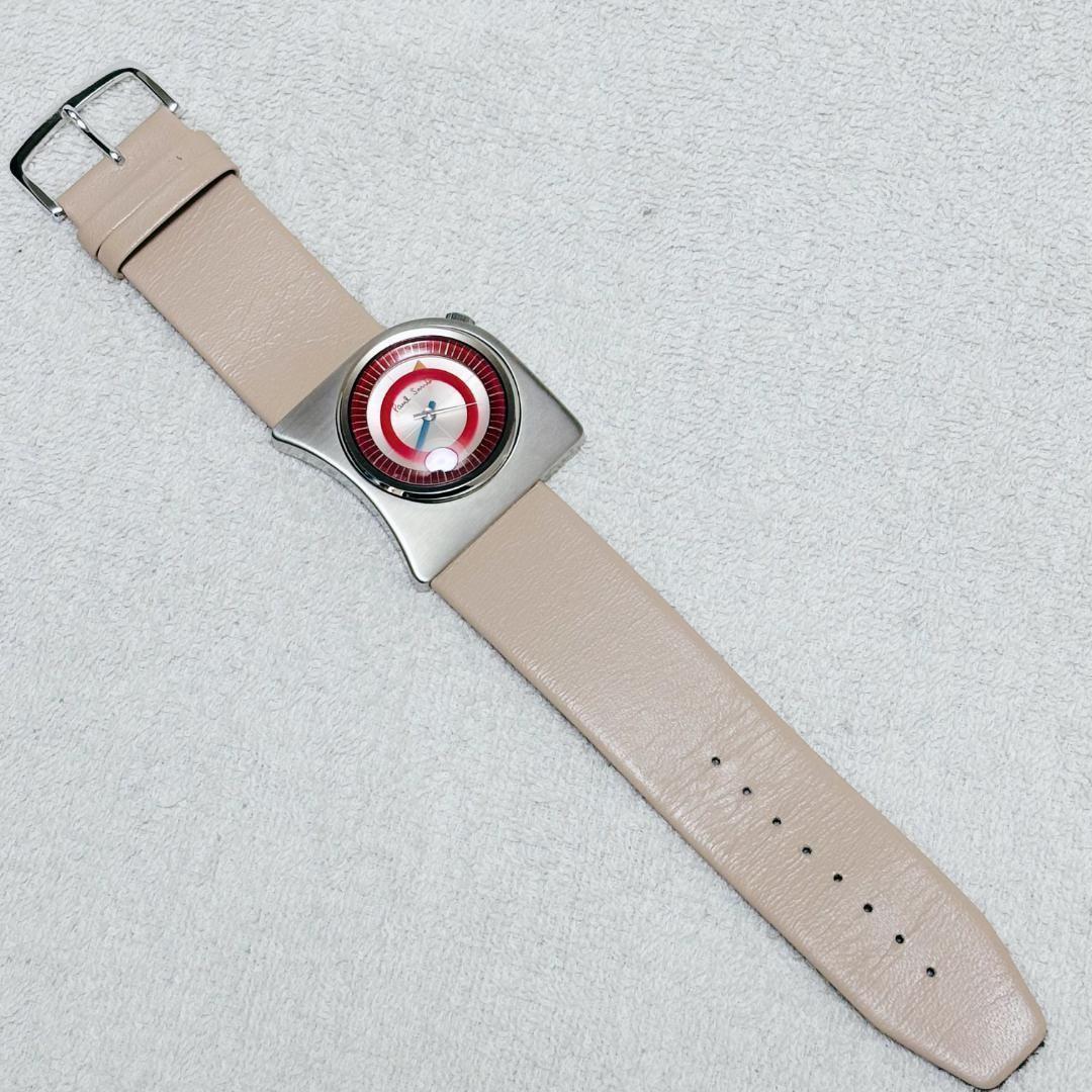 【レア】 美品 ポールスミス 6038-H12611 アシンメトリー 腕時計